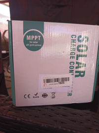 MPPT Solar Charge Controller, 20A 12V 24V Solar Controller0