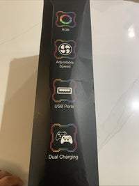RGB Mutifunction Charging Station w/ Cooling Fan, for PS5 & Slim1