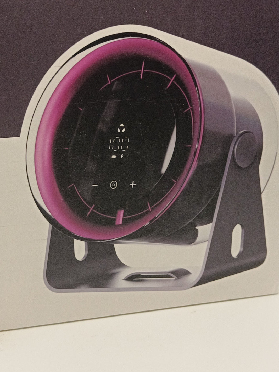 Portable Table Fan Adjustable Wall Fan Touch Screen Rechargeable Cooling Room1
