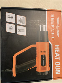 SEEKONE Heat Gun 1800W Heavy Duty Hot Air Gun Kit Hi/Lo Temp. HG8860