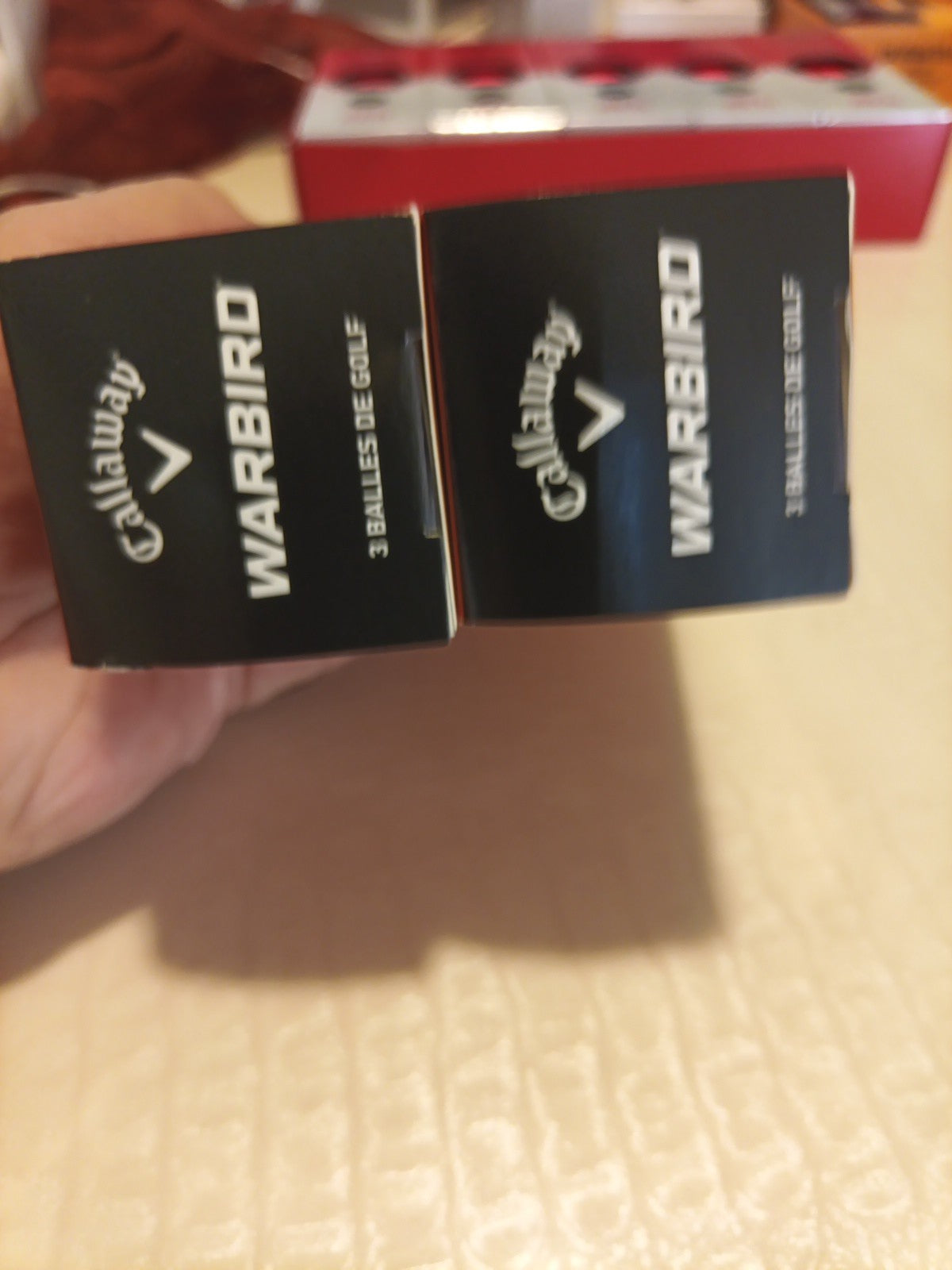 Callaway Warbird Golf Balls TWO Sleeves Of 3 Balls 3