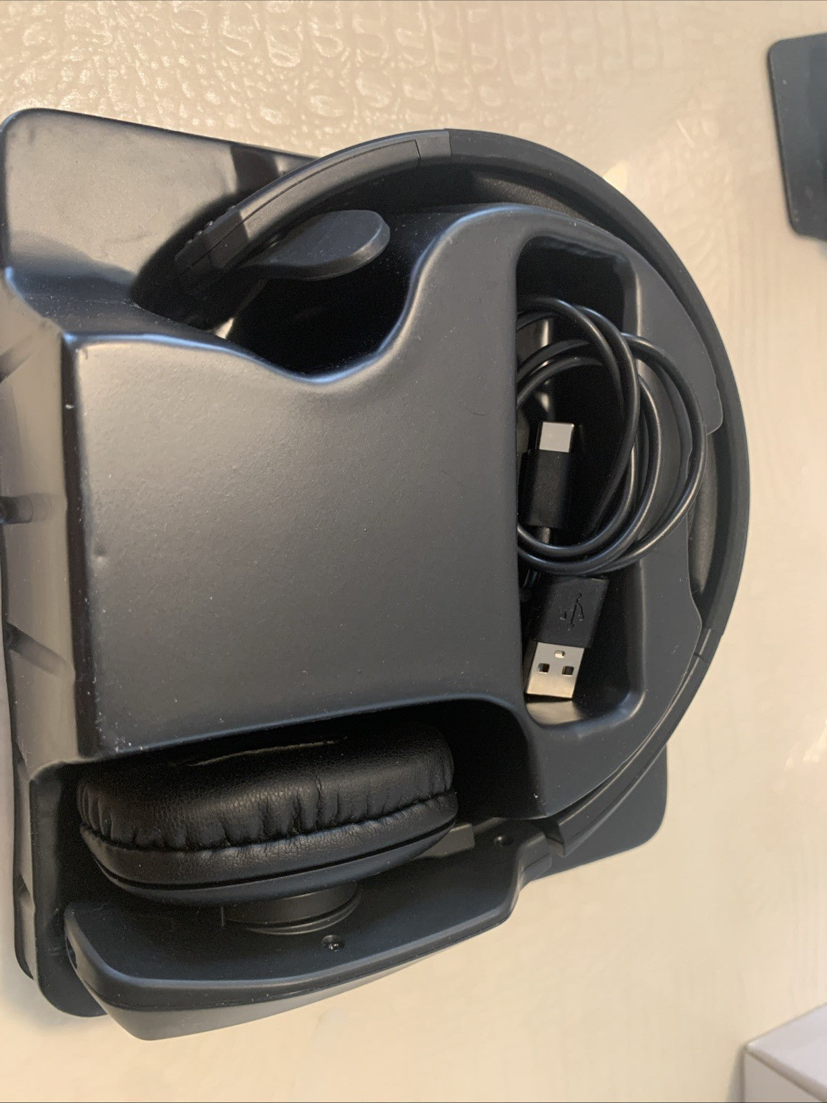 AI Trucker Headset Wireless Bluetooth 5.2 Noise Cancelling Mic For Phones PC US5