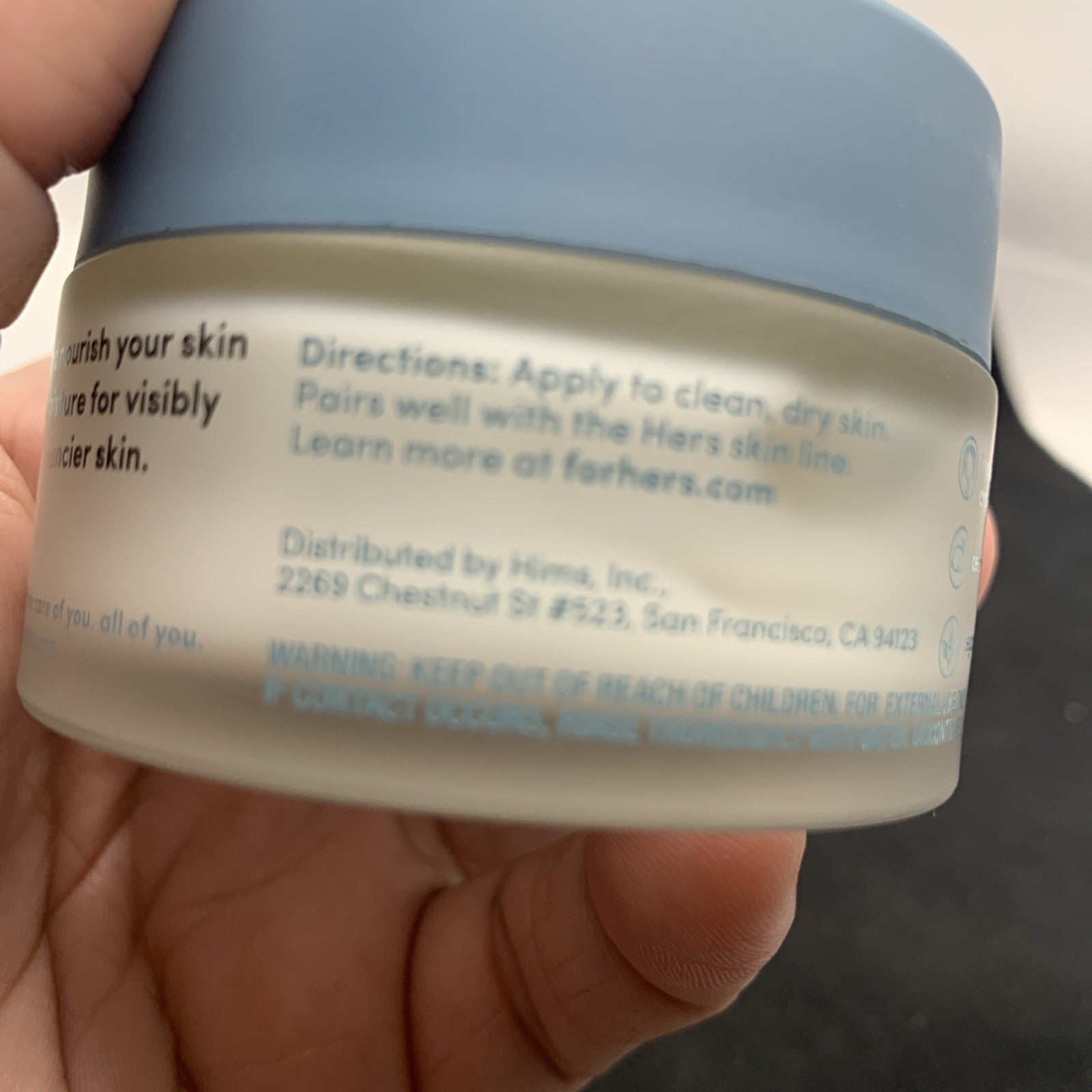 Hers • instant moisturizer • Hydrobounce  50 mL / 1.7 FL OZ each Lot Of 2. New9