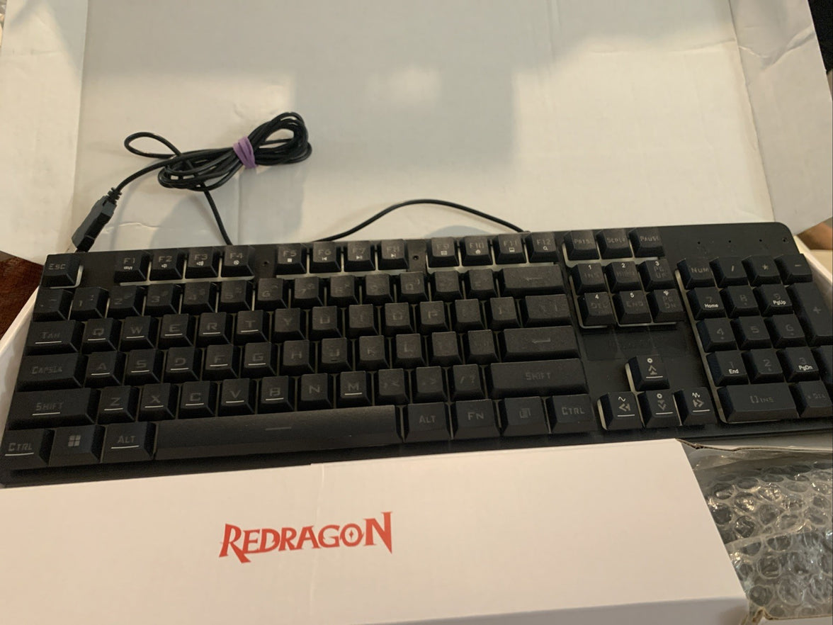 Red Dragon S107rgb Wired  Gaming Keyboard and Mouse Combo RGB Backlit LED12