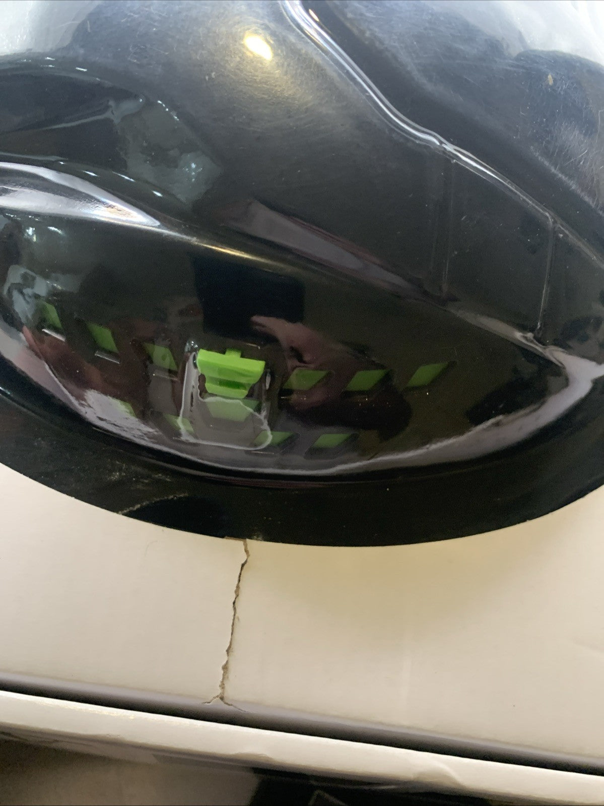 GREEN DEVIL Matrix Full Brim Hard Hat with Headlight Vented Construction Safe...11