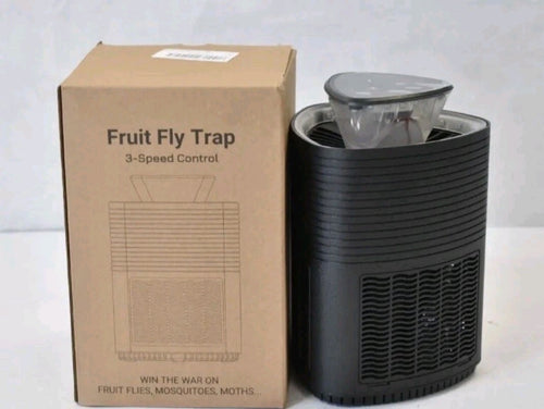 Fruit Fly Trap Indoor Bug Trap 3-Speed Control Spar Black 10W 12V DC MK-01