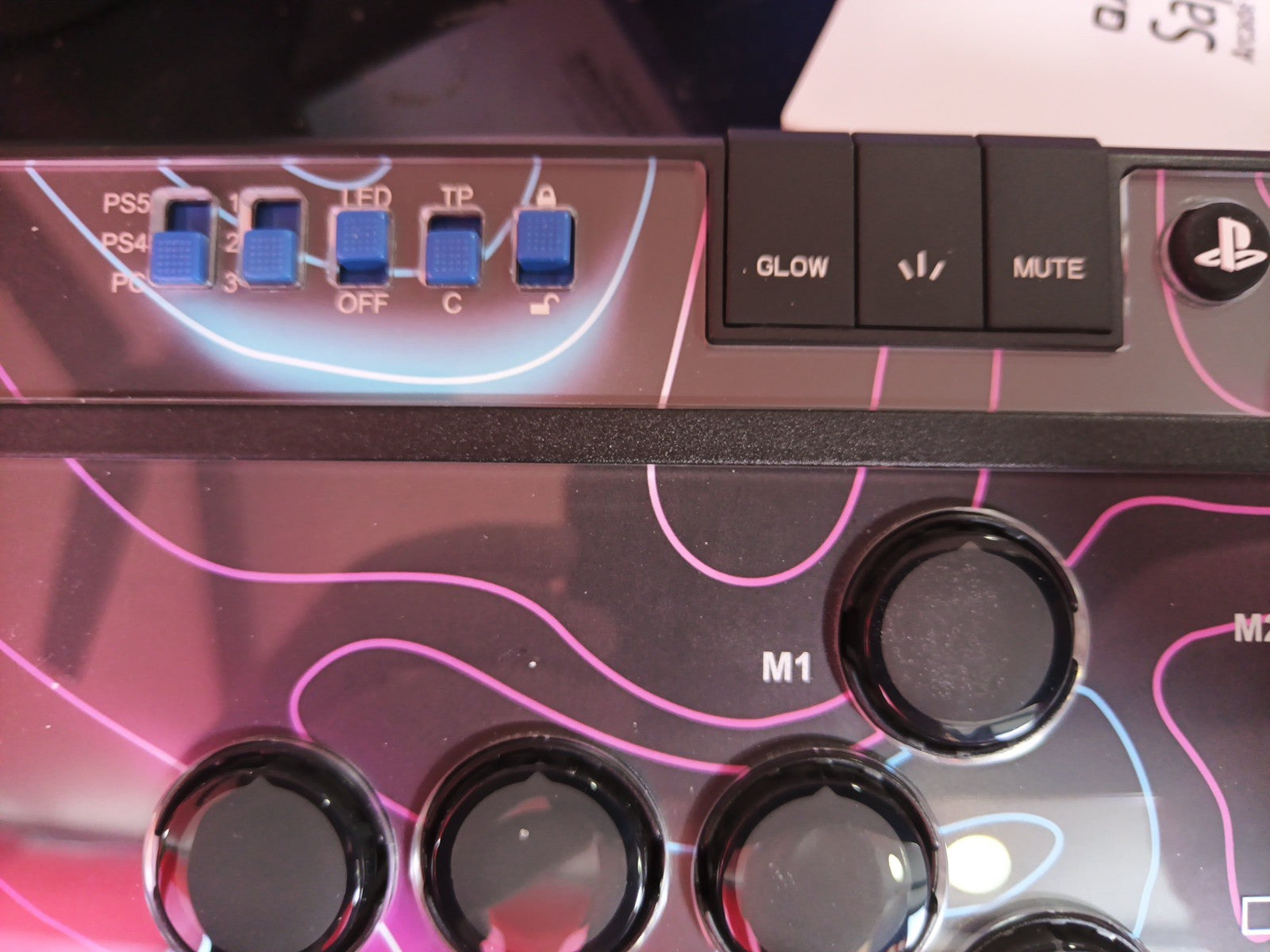 Sapphire S1 Leverless Arcade Controller Joystick for Playstation 5 and Playstati7