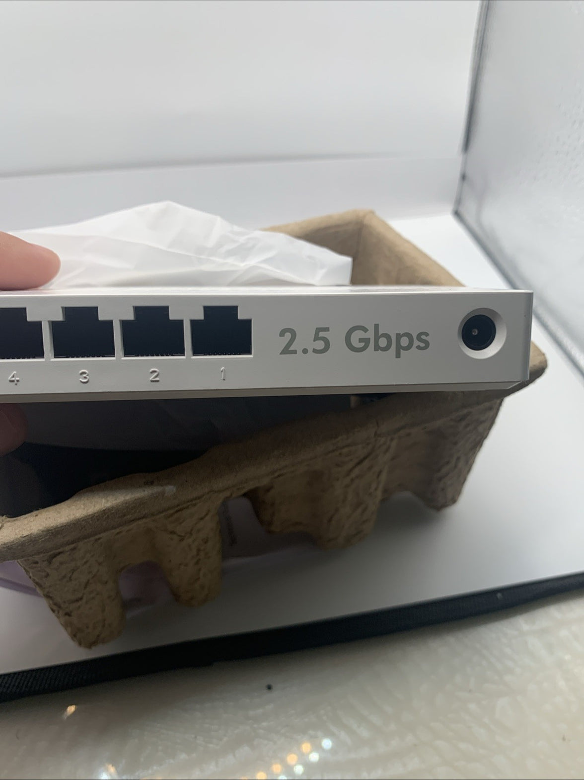 BrosTrend 5-Port 2.5G Muti-Gigabit Ethernet Switch Model No: S2 Plug&Play Silent9