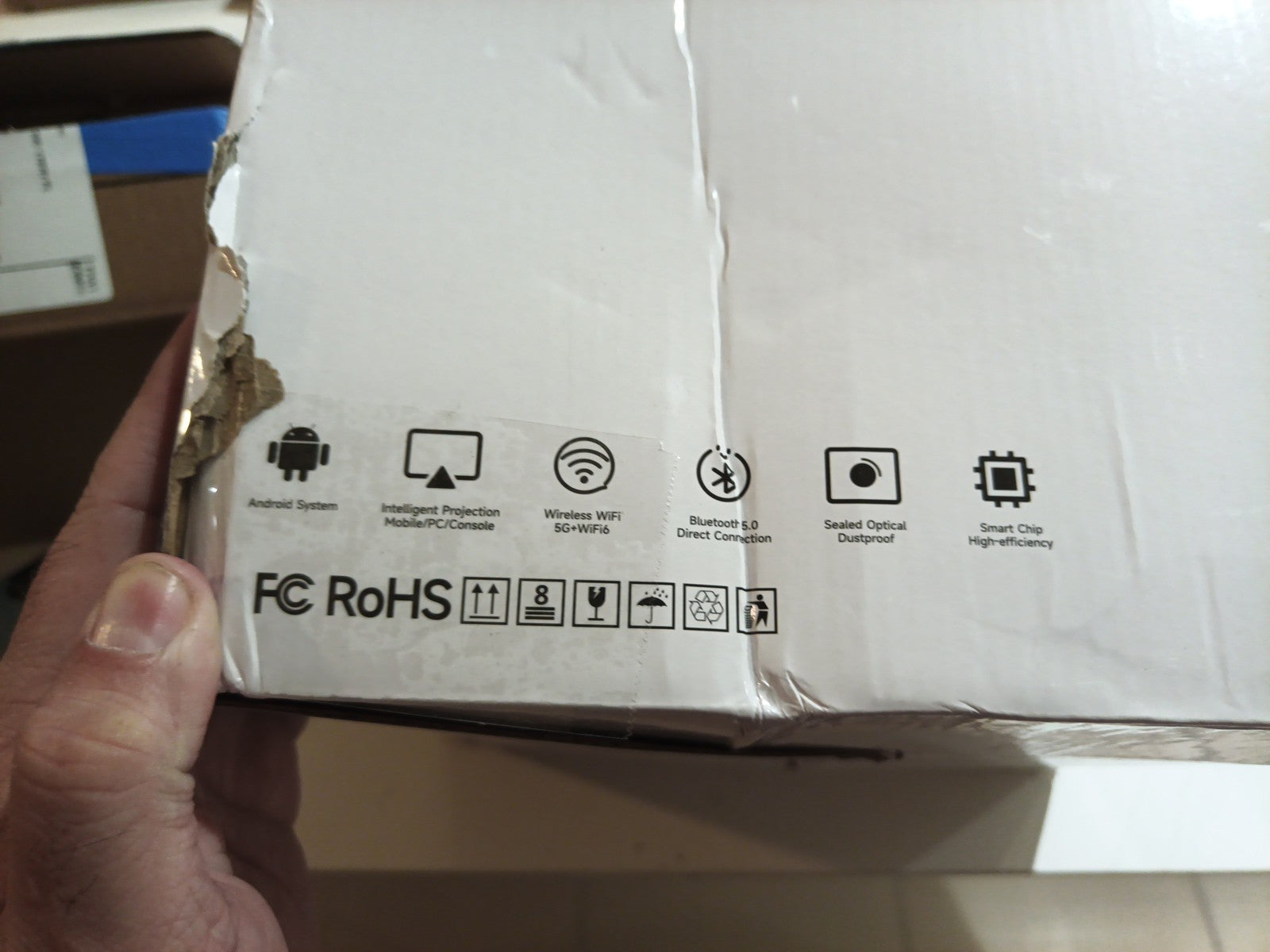 Native 1080P HD Projector WiFi 6, Bluetooth, Motorized Focus3