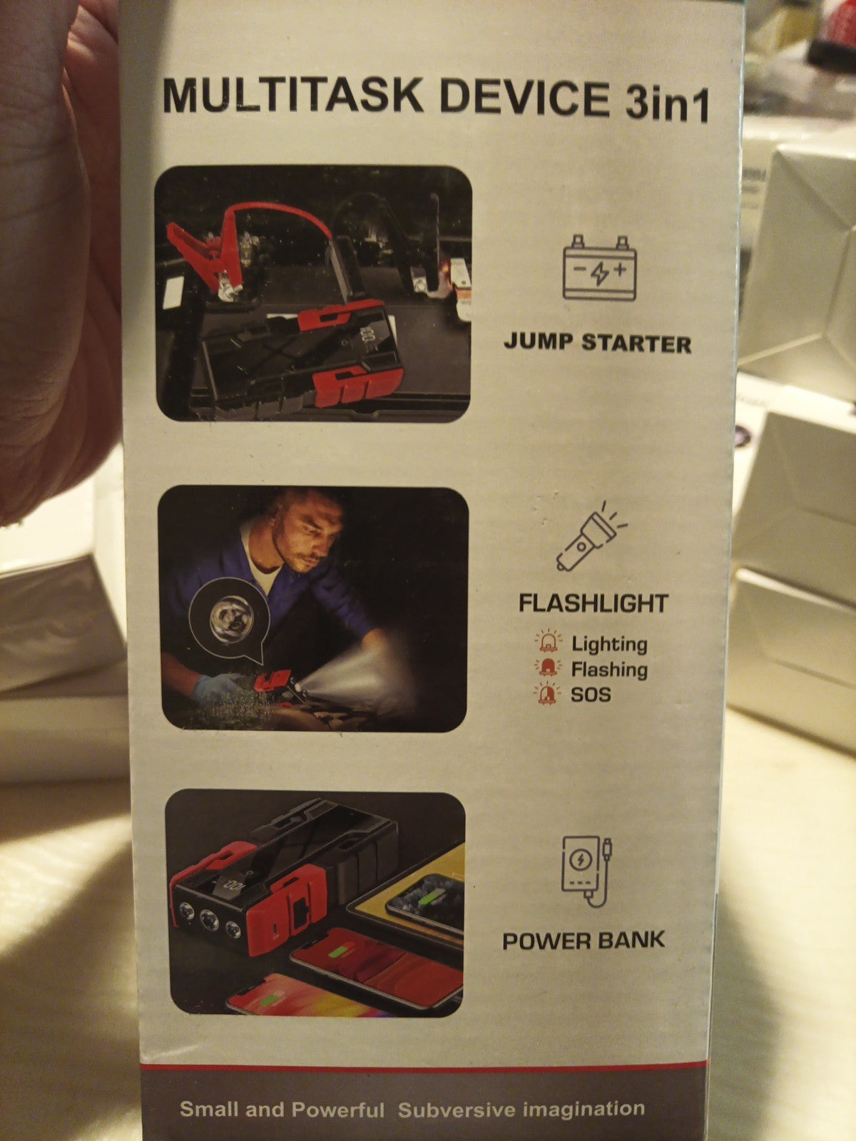Truck  SUV Jump Starter Battery Pack (Gas/Diesel Universal) Emergency Power2