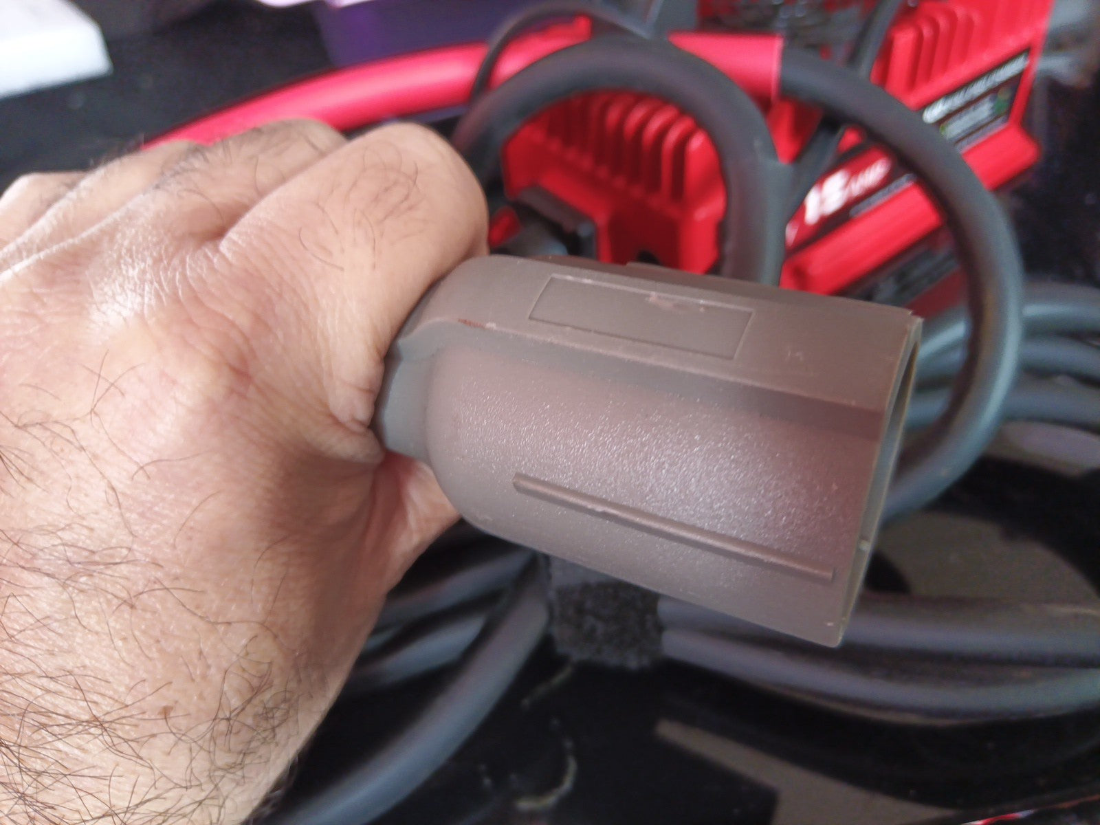 EPOWREY 48 Volt 15 AMP Golf Cart Battery Charger Golf Cart 3-Pin Round Plug8