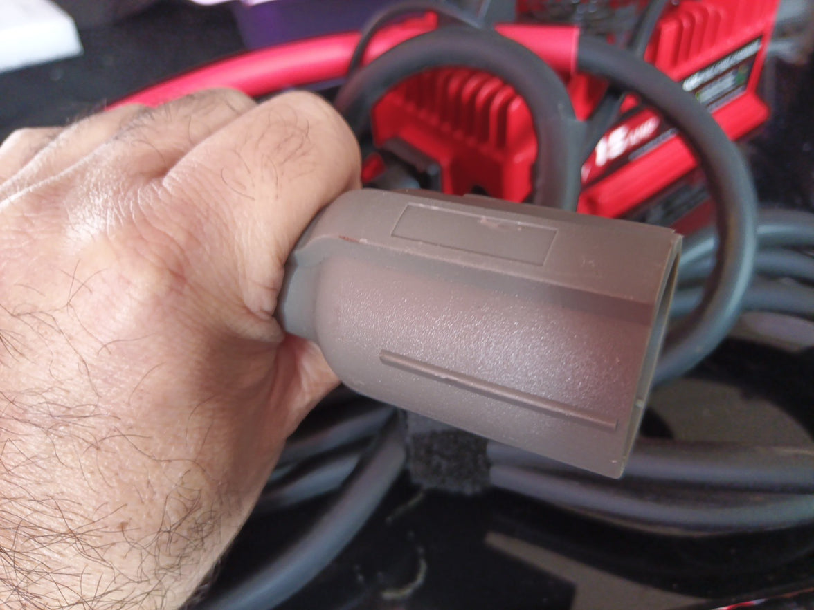 EPOWREY 48 Volt 15 AMP Golf Cart Battery Charger Golf Cart 3-Pin Round Plug8