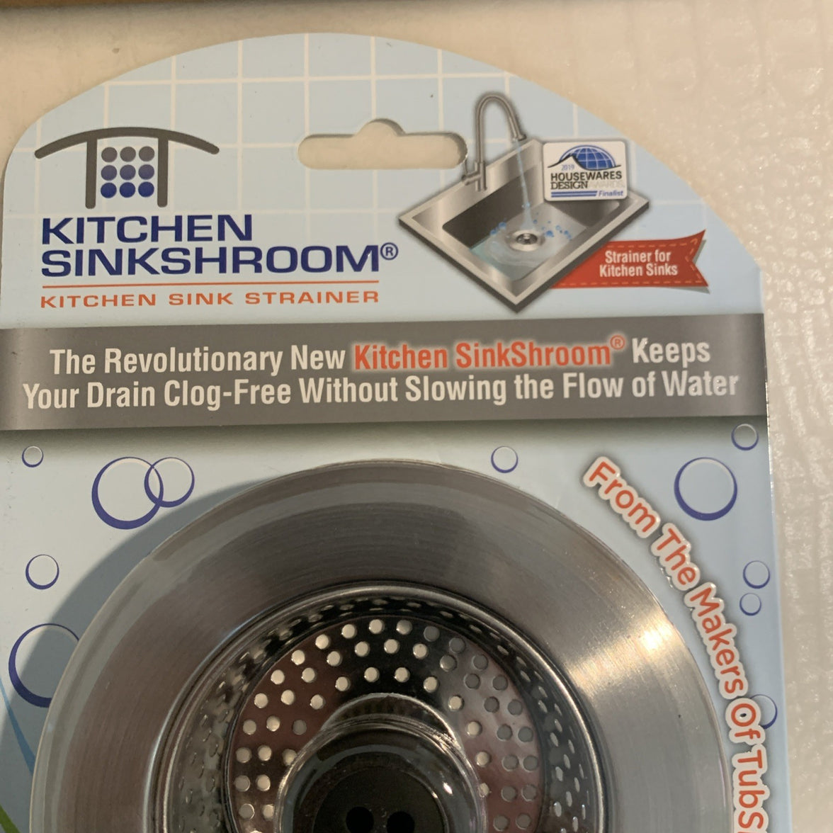 Kitchen SinkShroom® Revolutionary  Anti-Clog KITCHEN SINK STRAINER *NEW*1