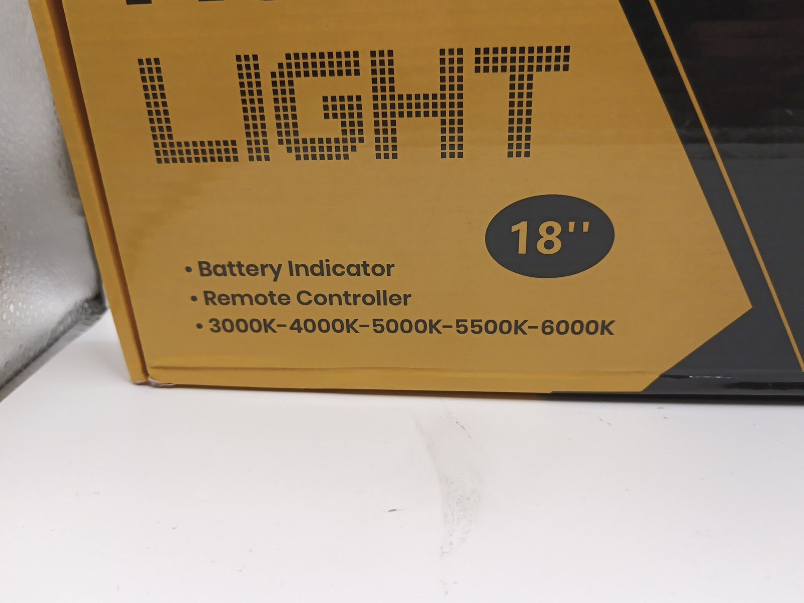 Dual-head Picture Light- 18 Inch  remote Control- Black In Color3