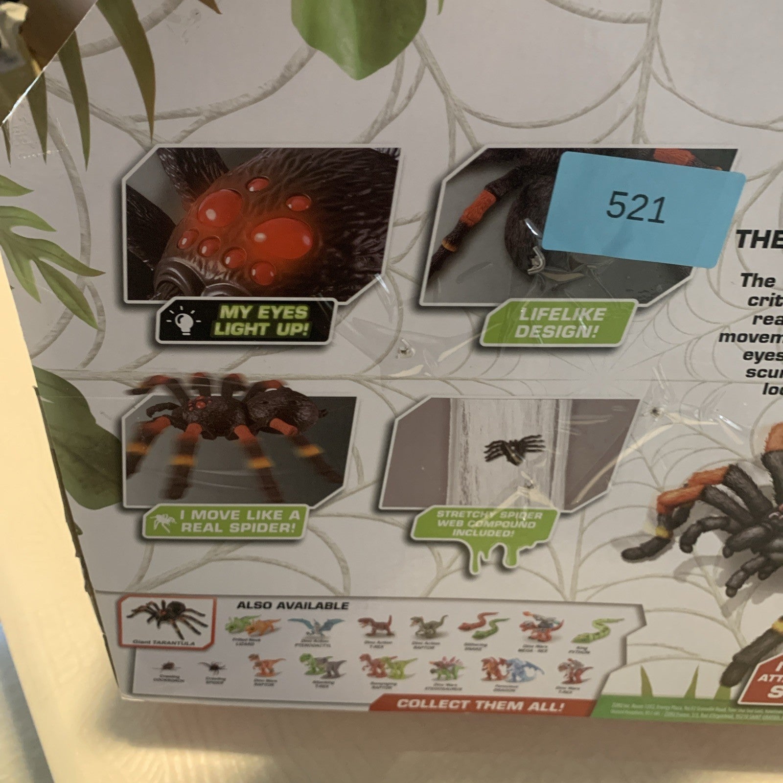 Robo Alive Giant Tarantula Realistic Spider Toy for Epic Pranks and Fun11