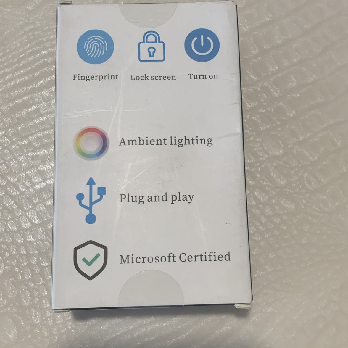 USB Fingerprint Biometric Login Device-Windows 10/11，Password-Free，Office/home2