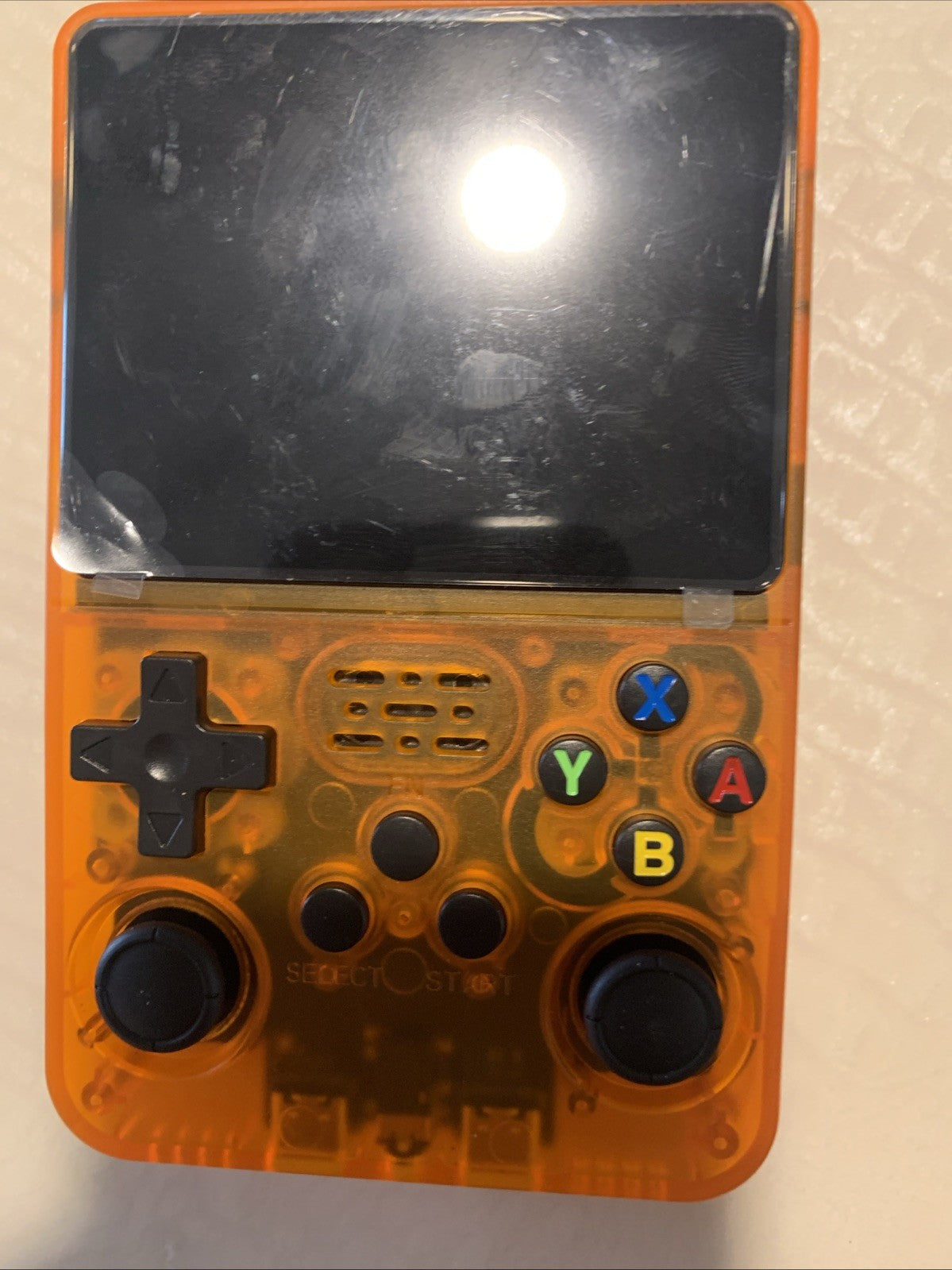 R36S Handheld Game Console 640x480 Quad-Core ARM 1GB RAM Purple 64 Gb TF Card3