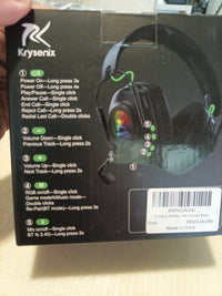 KRYSENIX KGH2 wireless gaming headset4
