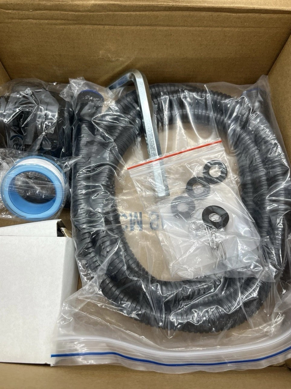 Rainfall Shower Head Combo Main Imagine Brand New Black6