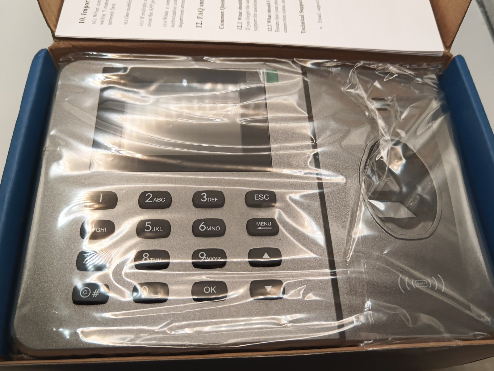 Time Clock – App-Based Face, Card & Fingerprint Attendance Machine, No Monthly $4
