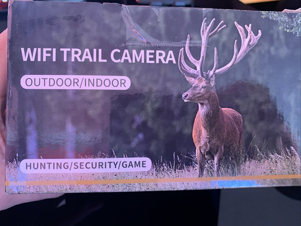 MRSCRET WiFi Trail Camera 4k 60MP Game Camera with Night Vision Waterproof  Camo0