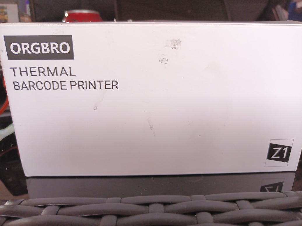ORGBRO Z1 Thermal Label Printer | USB Barcode Shipping Printer – New Open Box0