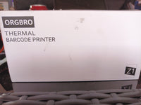 ORGBRO Z1 Thermal Label Printer | USB Barcode Shipping Printer – New Open Box0