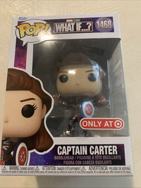 Funko Pop Marvel What If – Captain Carter #1468 – Target Exclusive – Ships Fast0