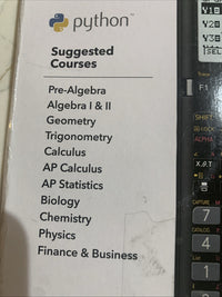 Casio Graphing Calculator Python SAT/ACT ApprovedFX-9750G1111