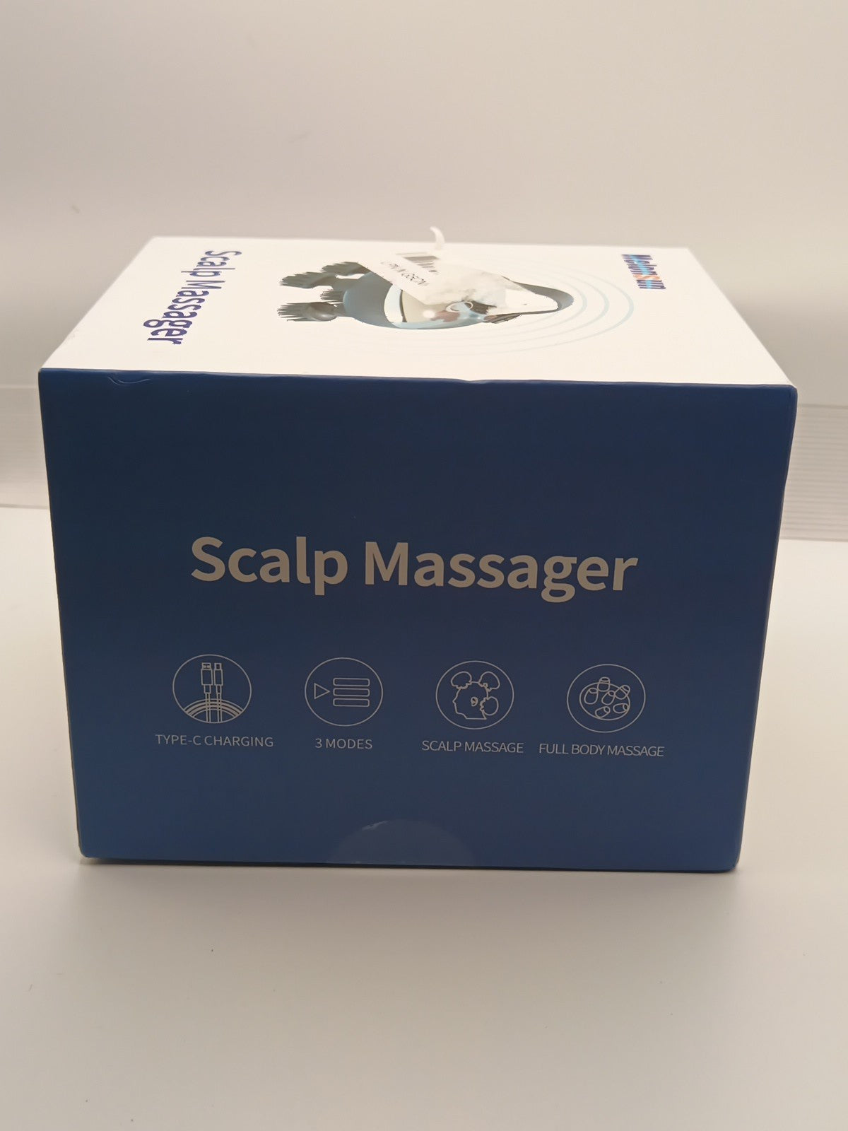 Portable Electric Scalp Massager, Rechargeable IPX7 Waterproof Heated Scalp M...1