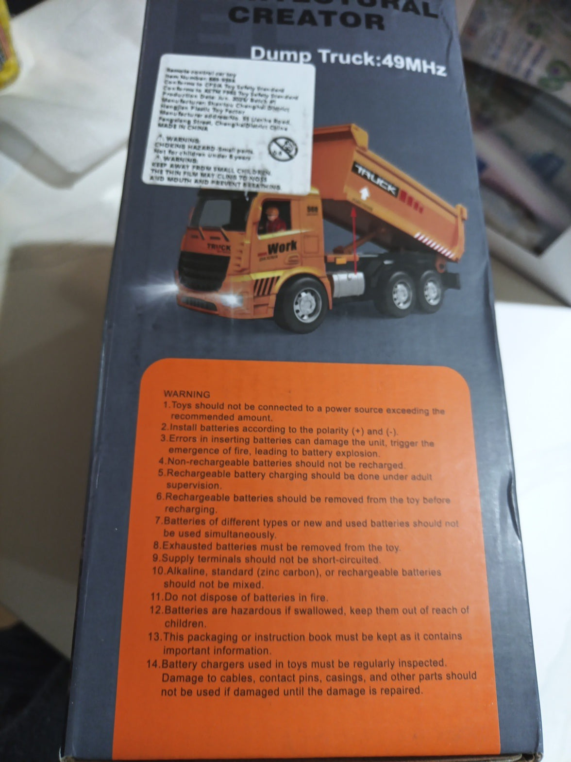 Model Engineering 2 IN 1 Architectural Creator RC Dump Truck & Excavator NEW6