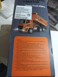 Model Engineering 2 IN 1 Architectural Creator RC Dump Truck & Excavator NEW6