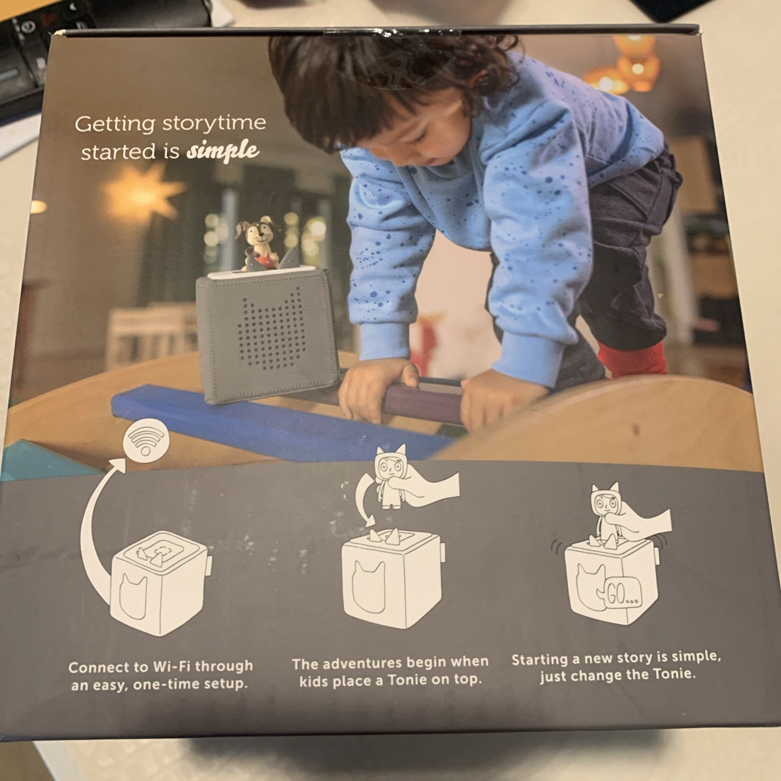 Tonies Toniebox Playtime & Storytime Songs - Puppy (10000764) - Gray New10