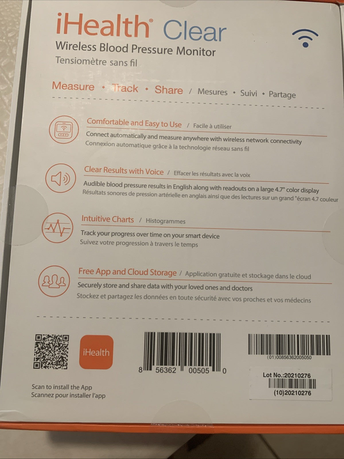 iHealth Wireless Blood Pressure Monitor  with Cuff3