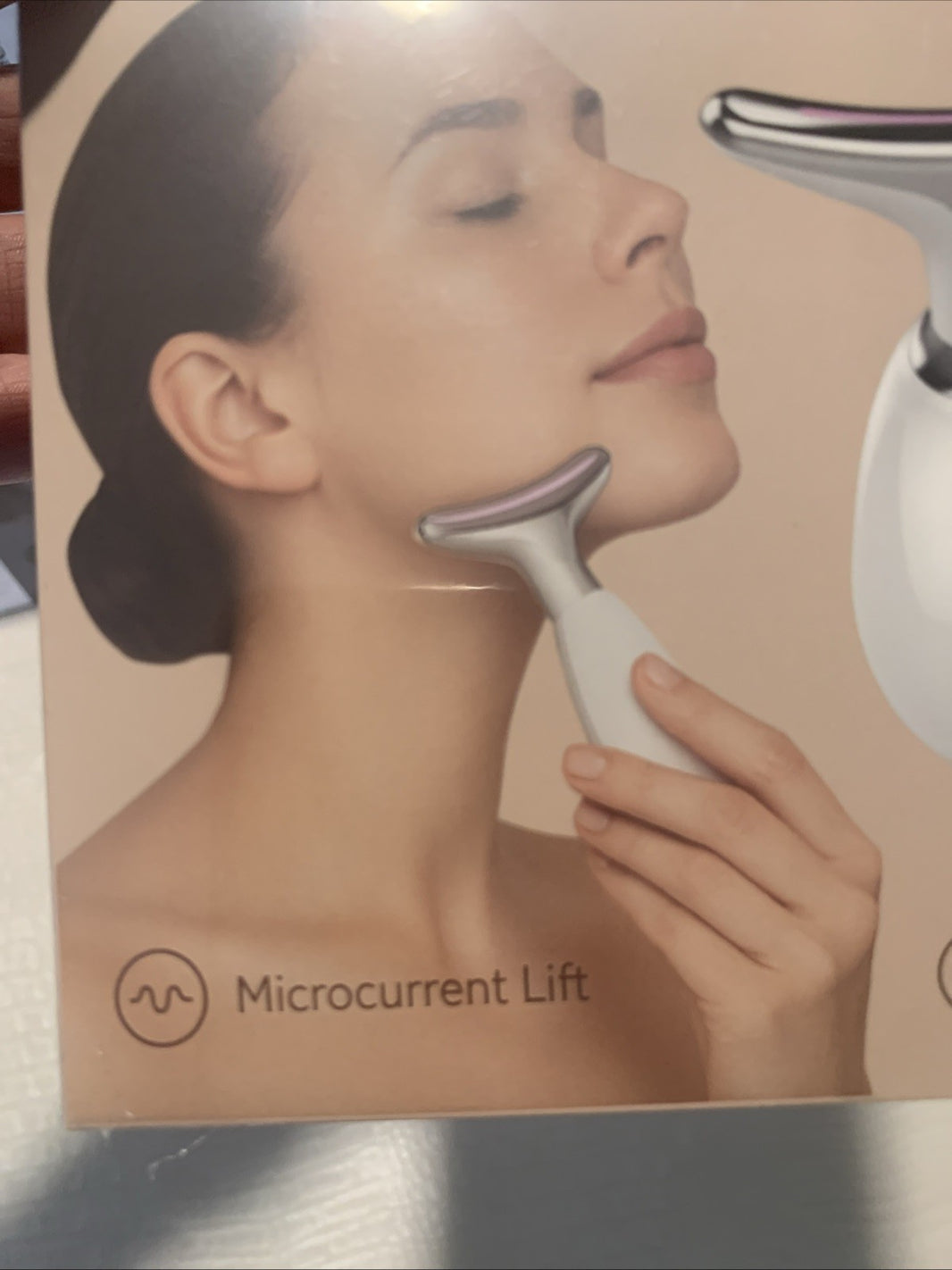 EMS Thermal Neck Lifting &Tighten Massager Electric Microcurrent Wrinkle Remover1