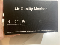 12 in 1 Air Quality Monitor Indoor- Portable Indoor Air Quality Meter for CO2, &0