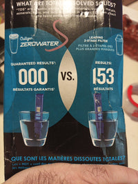 Culligan Zerowater 7-Cup - 1.7 Liter Water Pitcher - Filtration With Tester. NIB6