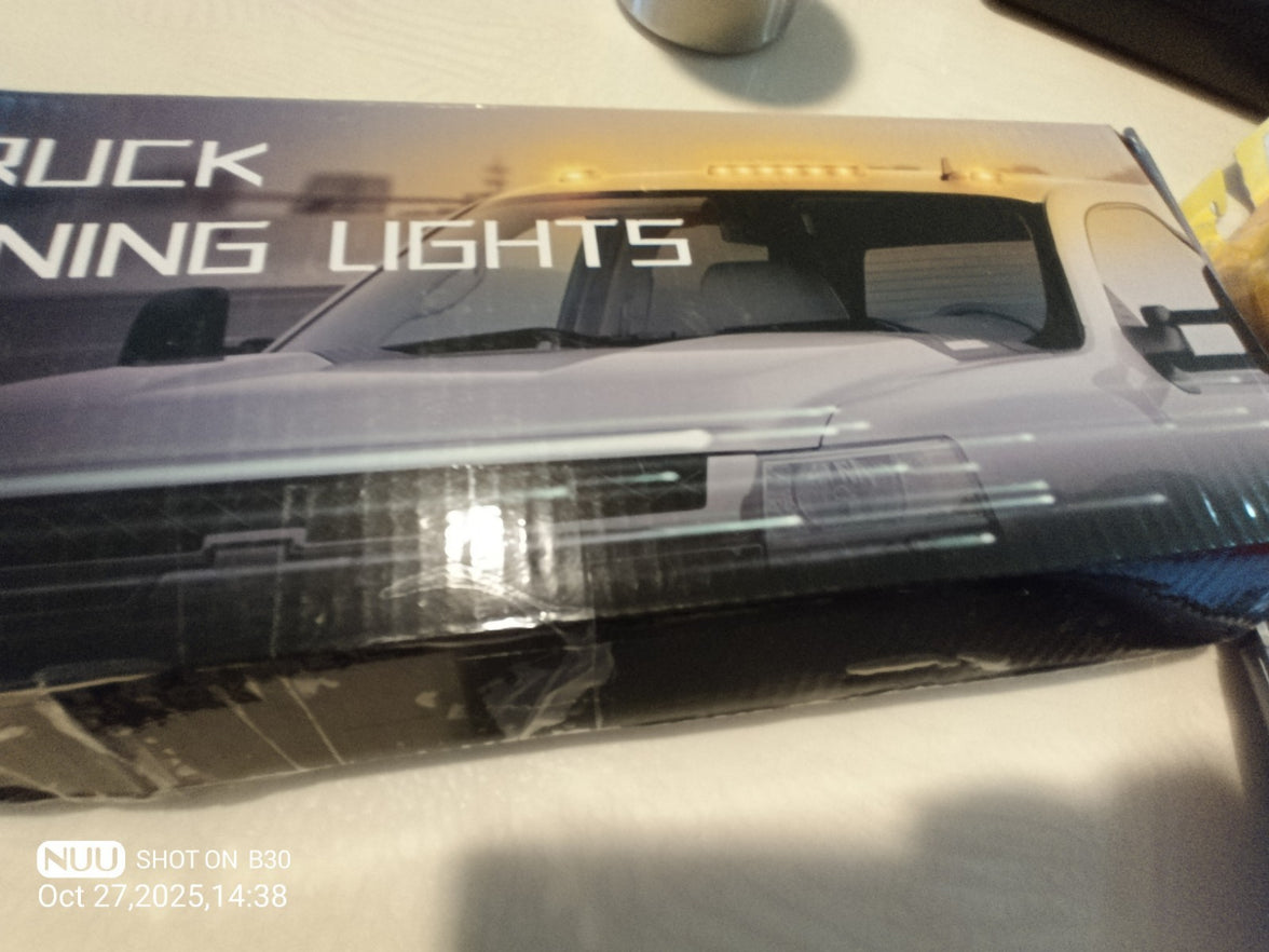 Pick Up Roof Warning Light for Chevy Cab - Amber -  Waterproof IP682