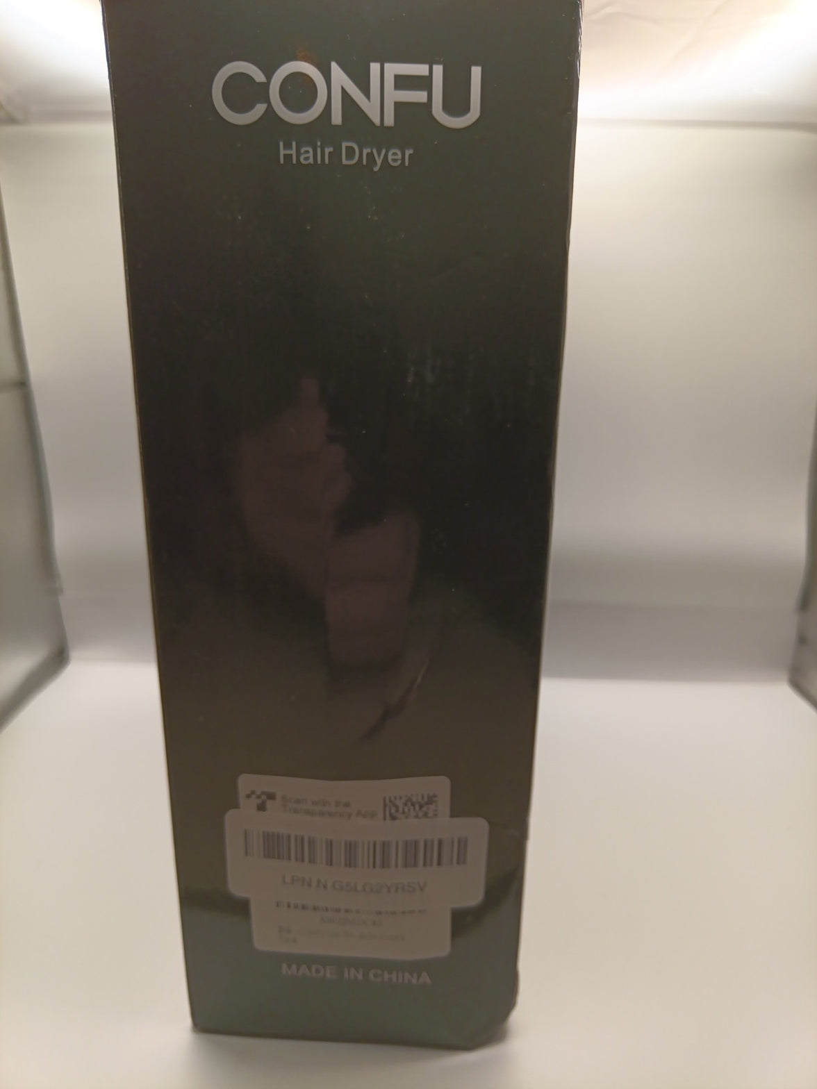 CONFU Portably Ionic Hair Dryer KF-3127, 1600 W, W/ Attachments - NEW4
