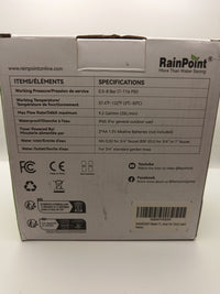 NEW RainPoint Programmable 2 Zone Water Timer - Model Number ITV2053