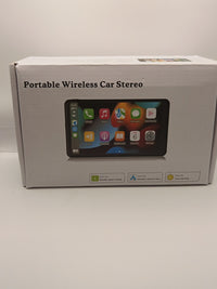 7” Portable Wireless Car Stereo Touch Screen With Backup Camera0