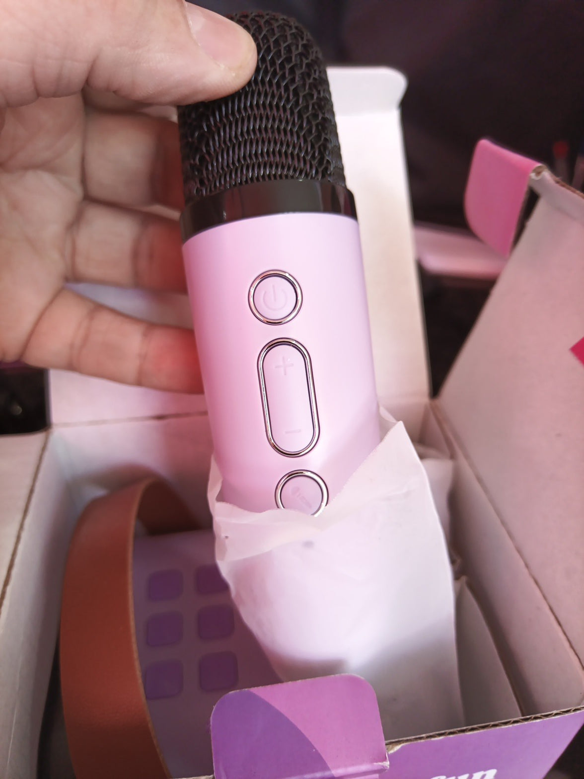 IROO Mini Karaoke Machine with 2 Wireless Mics, Bluetooth Speaker – Fun for Kids9