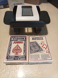 X1 Automatic Card Shuffler Rechargeable Two Modes & 2 Free Decks Of Cards5