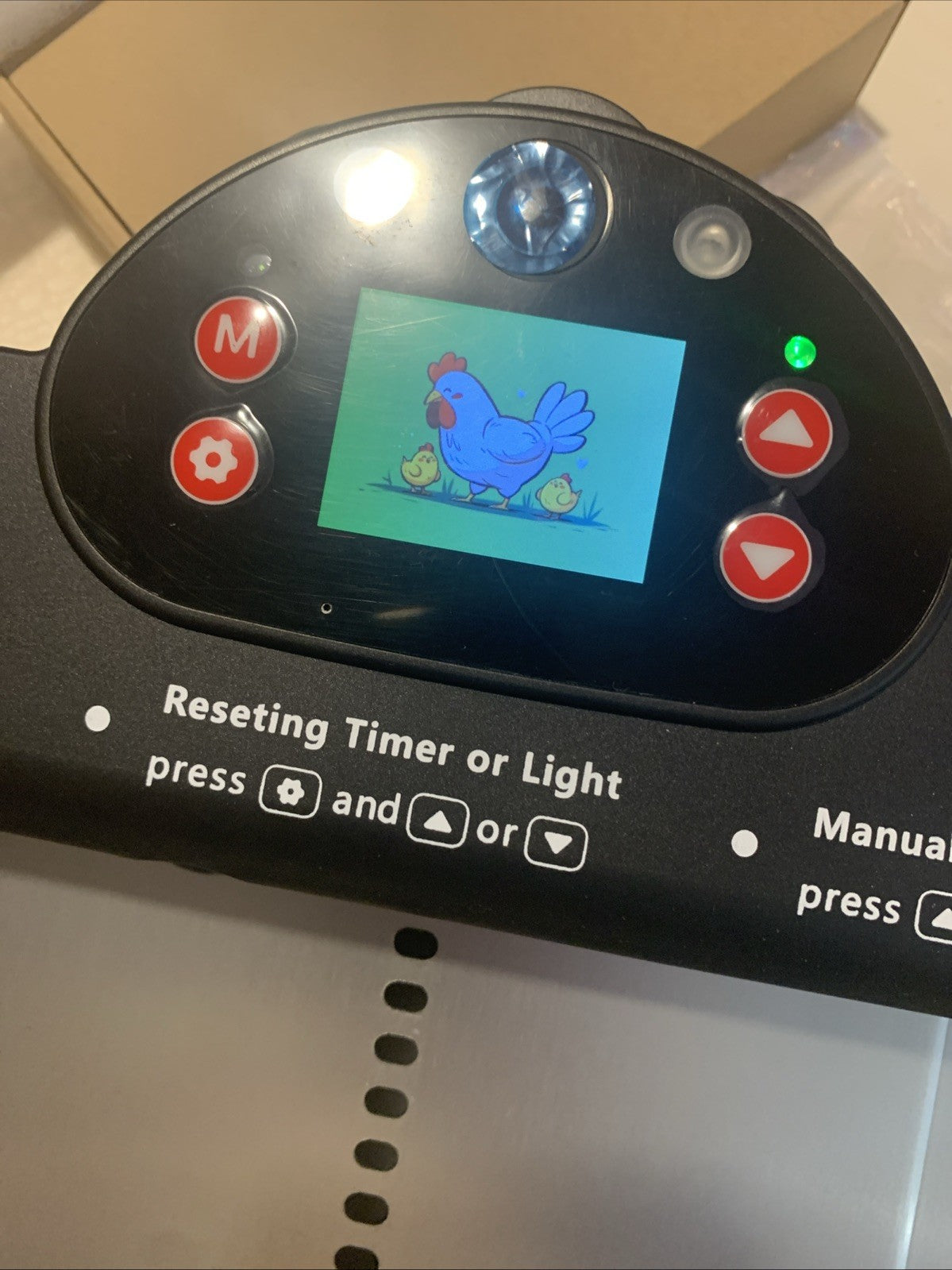 Solar Powered Automatic Chicken Coop Door with Timer/PIR Sensor Modes22