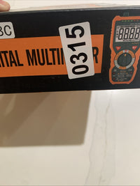 PM18C Digital Multimeter DC AC Voltage Current Tester Manual Range Backlight4