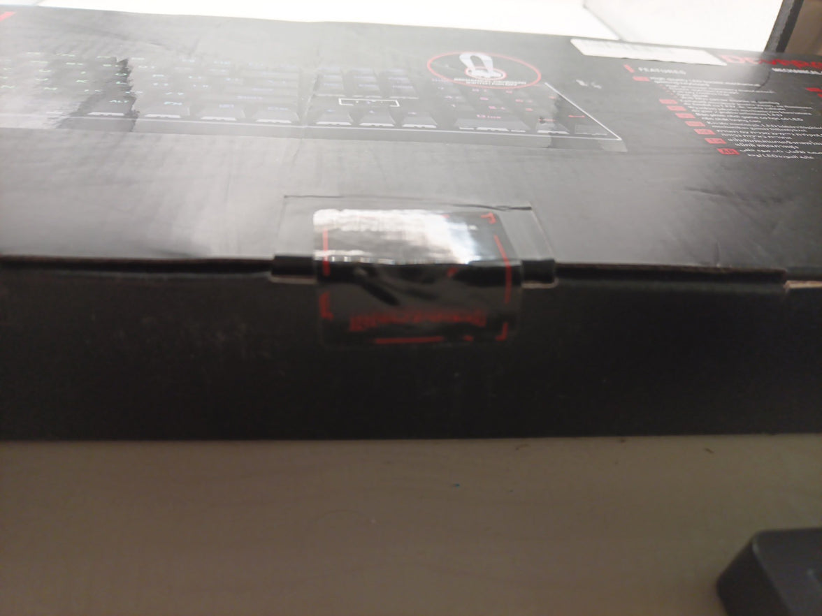 Red Dragon Devarajas Mechanical Gaming Keyboard*New6
