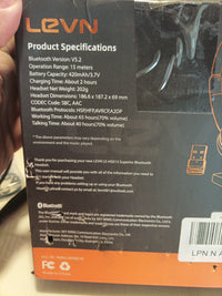 levn bluetooth headset1