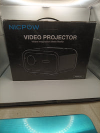 Nicpow VIDEO PROJECTOR WITH WI-FI AND AUTO FOCUS KEYSTONE BLUETOOTH 1080P0