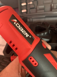 Cordless Electric Ratchet Wrench Set, 3/8" 12V Power Ratchet Tool Kit with 2 Pac2