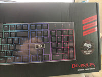 Red Dragon Devarajas Mechanical Gaming Keyboard*New2